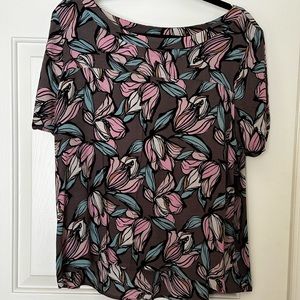 XL Floral LOFT Blouse